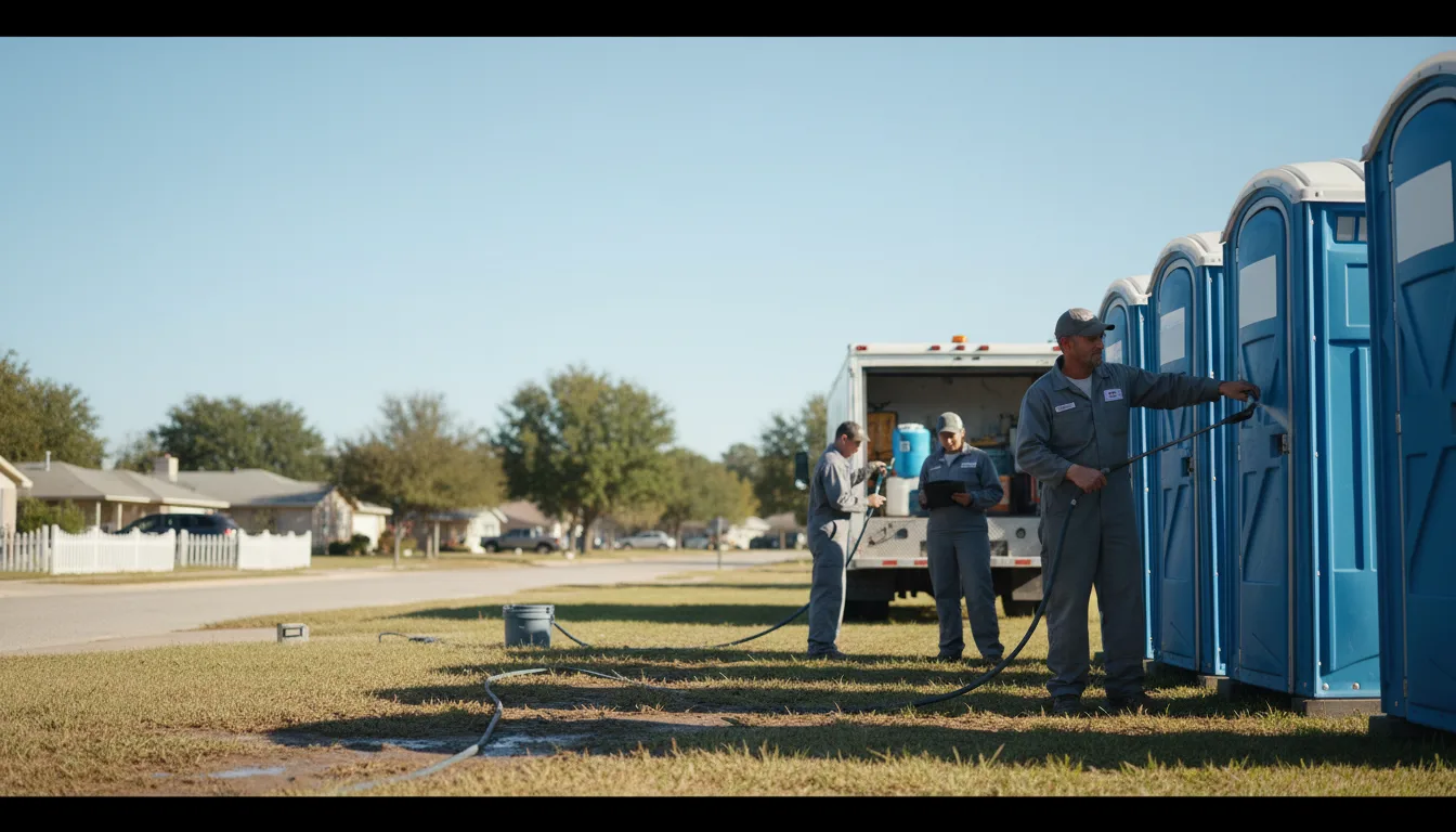 Long-Term Portable Toilet Rental in Walshville, IL near me